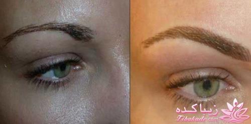 انواع مدل ابرو 